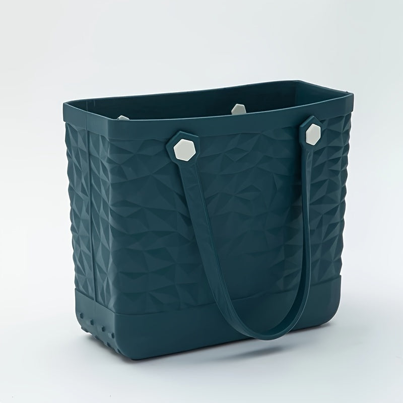 EVA Beach Tote Bag, Large Capacity Tote Bag For Beach, Pool Boat, Groceries, Sports