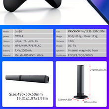 Load image into Gallery viewer, 20W 3D Wireless Home Theater Computer Stereo Surround Speakers - Transformable into Two TV Speakers - Perfect Gift for Any Occasion