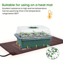 Load image into Gallery viewer, 1pc, Green Seedling Pot, Household Outdoor Seedling Plug Tray, Special Pot Nutrition Cup, Plastic Rectangular Tray, Cutting Seedling Artifact