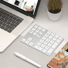 Load image into Gallery viewer, Rechargeable Wireless Digital Keyboard Suitable For Financial Accounting Stock Portable Wireless Office Computer Keyboard
