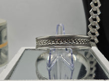 Load image into Gallery viewer, Vintage Southwestern Navajo Style Stamped .925 Sterling Silver Cuff Bracelet BUY
