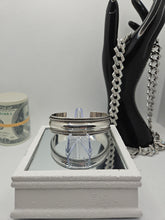 Load image into Gallery viewer, Southwestern Navajo Vintage Sterling Silver Double Braided Open Cuff Bracelet