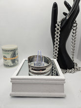 Load image into Gallery viewer, Southwestern Navajo Vintage Sterling Silver Double Braided Open Cuff Bracelet