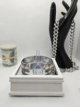 Load image into Gallery viewer, Southwestern Navajo Vintage Sterling Silver Double Braided Open Cuff Bracelet