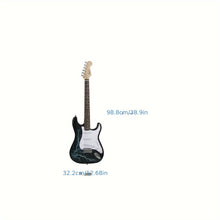 Load image into Gallery viewer, IRIN Maple Electric Guitar, WithLightning Graphics, Good Sound Effects, And Good Sound Quality, Scope Light, Suitable For Beginners