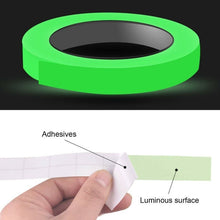 Load image into Gallery viewer, 300cm Extra-Long Glow-in-the-Dark Safety Tape - Self-Adhesive Luminous Strip for Home Decor, Security, Stage Warning, and Emergency Exit Guidance - Durable, Water-Resistant, and Easy to Apply