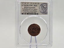 Load image into Gallery viewer, 1790 1st New York Penny Coin DUIT VOC DUTCH Coin