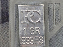 Load image into Gallery viewer, 1 Grain Pure Silver Bar in Premium Disney Silver Bar in Card Assay .999 Meg