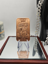 Load image into Gallery viewer, 1 oz. .999 Fine Copper Bar Walking Liberty Invest Today