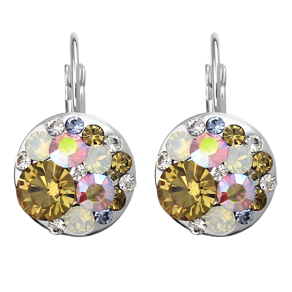 1 Pair of Exquisite Vintage-Inspired Drop Earrings for Women, Elegant Accessories