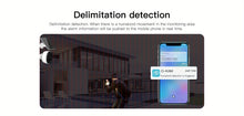 Load image into Gallery viewer, Security Camera Wireless Outdoor, 3MP Night Vision with Spotlight, Wire-Free Battery Solar Powered, Human Detection, with Solar Panel, PIR Human Detection, 2-Way Talk, IP65 Waterproof, SD Card/Cloud Storage, Security Cameras