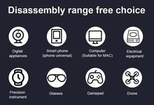 Load image into Gallery viewer, 115 In 1 Computer Repair Kit Magnetic Precision Screwdriver Set Small Impact Screw Driver Set With Case For Smartphone, IPad, PC, Camera, Laptop, Glasses, Watch, Mini Pocket Tool Set