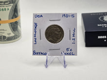 Load image into Gallery viewer, 1931 S Indian Head Buffalo Nickel Circulated Coin Collectible Valuable