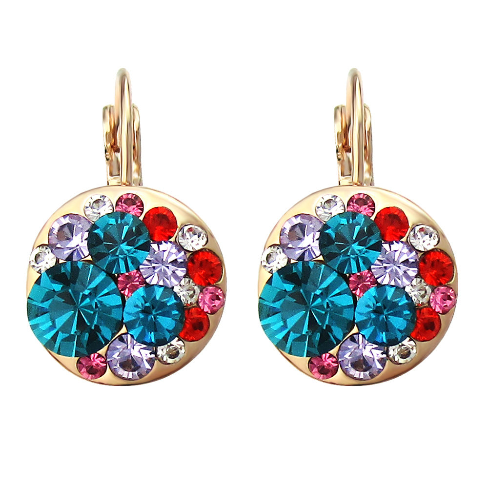 1 Pair of Exquisite Vintage-Inspired Drop Earrings for Women, Elegant Accessories