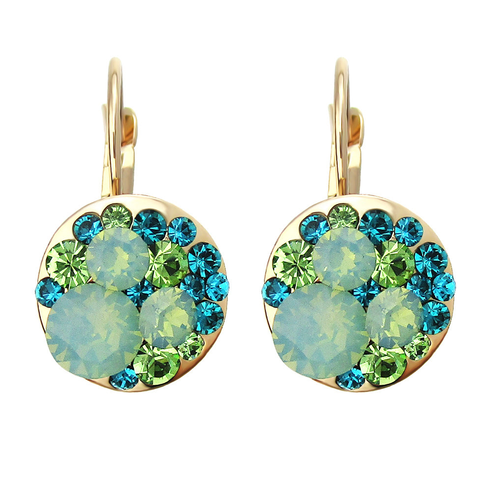 1 Pair of Exquisite Vintage-Inspired Drop Earrings for Women, Elegant Accessories