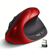 Load image into Gallery viewer, Ergonomic Mouse, Rechargeable Vertical Wireless Mouse Small Right Handed Computer Wireless Mouse for Laptop, Desktop, PC Purple
