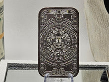 Load image into Gallery viewer, 1oz Silver Bar, Aztec Art .999 Fine Silver Proof New Uncirculated GSM
