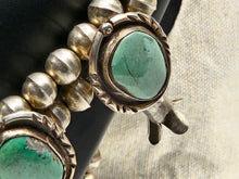 Load image into Gallery viewer, Zuni Tribe Sterling Silver Jewelry Native American with Heavy Sterling Weight and Stone