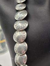Load image into Gallery viewer, Stunner Vintage Navajo Native American Indian Heavy 925 Sterling Silver Necklace