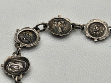 Load image into Gallery viewer, Very Holy Vintage 925 Sterling Silver Link Prayer Bracelet 6-inch Round Jewelry Rosery