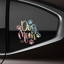 Load image into Gallery viewer, 1pc Shiny Car Sticker - Cute Dog Mom Design, Warm Cartoon Love Pet Sticker for Car Body, Laptop, Window Decoration