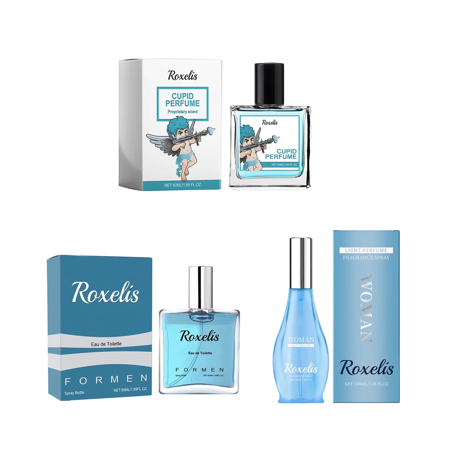 Roxelis Pheromone Perfume Spray Freshing Long Lasting Light Fragrance Flirt Seduction Aroma Elegant Release Charm Dating Perfume