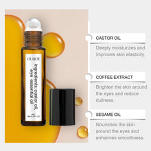 Load image into Gallery viewer, Ouhoe 8ml Castor Oil Anti Dark Circles Eye Serum Roller Moisturize Skin Tighten Remove Eye Bag Puffiness Nourishing Eye Serum
