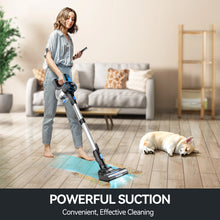 Load image into Gallery viewer, INSE Cordless Vacuum Cleaner, 20Kpa Lightweight Stick Vacuum with 2200mAh Battery, for Hard Floor Carpet Hair Car Cleaning