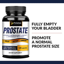 Load image into Gallery viewer, Prostate - with Saw Palmetto, Stinging Nettle, Pumpkin Oil - 120 Capsules