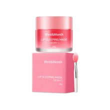 Load image into Gallery viewer, West&Month 20g Moisturizing Lip Sleeping Mask Night Sleep Maintenance Nourish Fade Lip Lines Remove Dead Skin Repairing Lip Balm
