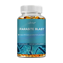 Load image into Gallery viewer, Parasite Blast - Eliminates Parasites, Gut Health, Metabolism, Healthy Digestion, Improves Immune System - 120 Capsules