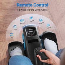Load image into Gallery viewer, MERACH Under Desk Elliptical Machine Leg Exerciser for Seniors Adults Portable Quiet Electric Seated Pedal Exerciser 12 Speeds