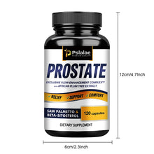 Load image into Gallery viewer, Prostate - with Saw Palmetto, Stinging Nettle, Pumpkin Oil - 120 Capsules