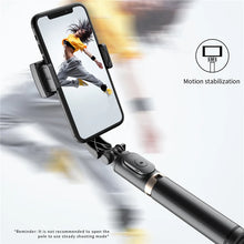 Load image into Gallery viewer, 2025 NEW Gimbal Stabilizer Selfie Stick Foldable Wireless Tripod with Bluetooth Shutter Monopod for IOS Android