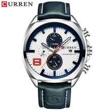 Load image into Gallery viewer, New Men Watches Top Brand Luxury CURREN Military Quartz Watch Men's Sport Wristwatch Relogio Masculino Waterproof