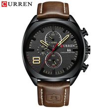 Load image into Gallery viewer, New Men Watches Top Brand Luxury CURREN Military Quartz Watch Men's Sport Wristwatch Relogio Masculino Waterproof