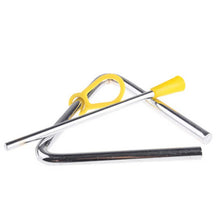 Load image into Gallery viewer, Musical Instrument Rhythm Band Educational Preschool Triangled Percussion 4/5/6/7/8/ inch