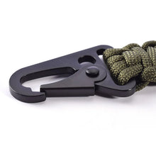 Load image into Gallery viewer, MKENDN Carabiner Umbrella Rope Keychain Outdoor Camping Climbing Tactical Survival Tool Eagle beak Snap Clip Lock Buckle Hook