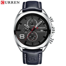 Load image into Gallery viewer, New Men Watches Top Brand Luxury CURREN Military Quartz Watch Men's Sport Wristwatch Relogio Masculino Waterproof