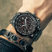 Load image into Gallery viewer, Sports Watches For Men Fashion Quartz Men Big Clock WWOOR Top Brand Luxury Military Full Steel Waterproof Chronograph Wristwatch