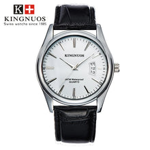 Load image into Gallery viewer, Men Wristwatches Wrist Watch Men's Top Brand Luxury Business Male Clock Date Quartz-Watch Leather Relogio Masculino Hodinky