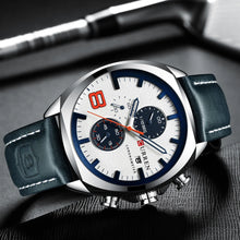 Load image into Gallery viewer, New Men Watches Top Brand Luxury CURREN Military Quartz Watch Men's Sport Wristwatch Relogio Masculino Waterproof