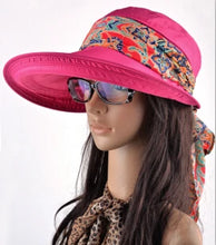 Load image into Gallery viewer, Summer hats for women chapeu feminino new fashion visors cap sun cap collapsible anti-uv hat 6 colors