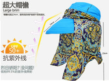 Load image into Gallery viewer, Summer hats for women chapeu feminino new fashion visors cap sun cap collapsible anti-uv hat 6 colors