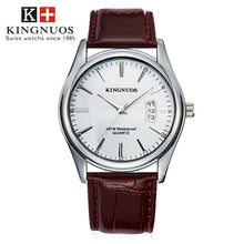 Load image into Gallery viewer, Men Wristwatches Wrist Watch Men's Top Brand Luxury Business Male Clock Date Quartz-Watch Leather Relogio Masculino Hodinky