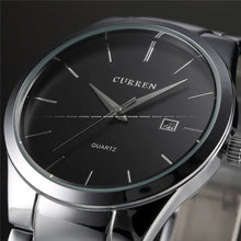 Load image into Gallery viewer, Curren Men Watches Top Brand Luxury Male Watch Full Steel Display Date Fashion Quartz-Watch Business Men's Watch Reloj Hombre