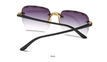 Load image into Gallery viewer, Square Rimless Sunglasses Women Luxury Brand Designer Summer Red Glasses Fashion Sun glasses For Men UV400 Shades Oculos