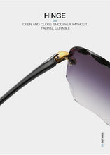 Load image into Gallery viewer, Square Rimless Sunglasses Women Luxury Brand Designer Summer Red Glasses Fashion Sun glasses For Men UV400 Shades Oculos