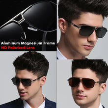 Load image into Gallery viewer, Top Aluminum Magnesium Square Polarized Photochromic Sunglasses Men Sun Glasses Military Safety Driving Oculos De Sol Masculino
