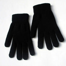 Load image into Gallery viewer, Women Cashmere Knitted Gloves Autumn Hand Warmer Winter Thicken Lining Full Fingered Mittens Skiing Short Wrist Gloves Warm